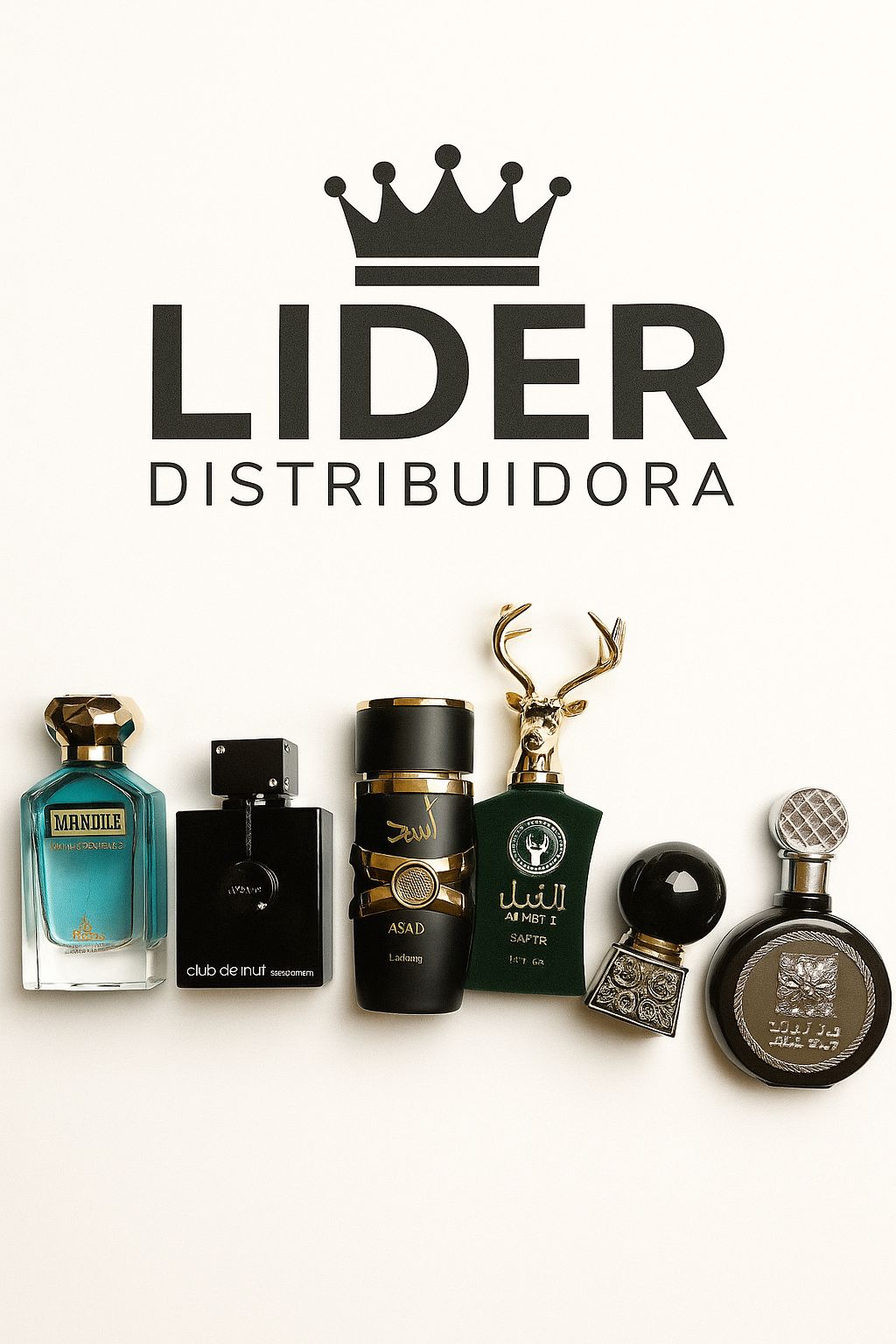 PROMOÇÃO COMPRE 2 LEVE 5 - Club de nuit, So Candid, Lattafa Fakhar, AL Noble Ameer e Assad Lattafa - Queima de Estoque - 100ml Cada